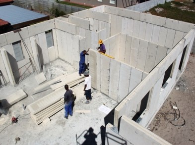 construction of wall