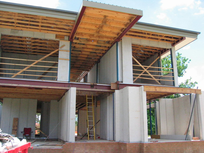 construction of house